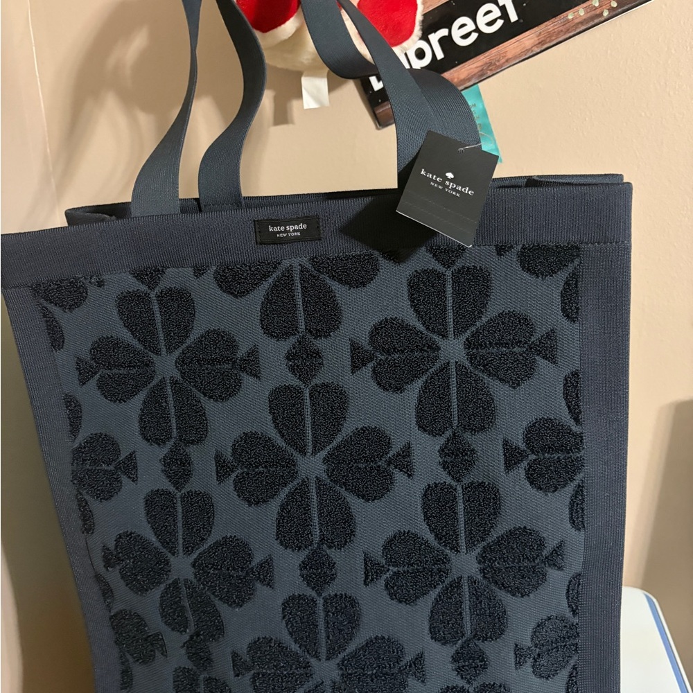 Kate Spade Navy Floral Tote